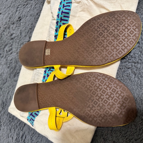 Tory Burch Yellow Sandals - Picture 2 of 3